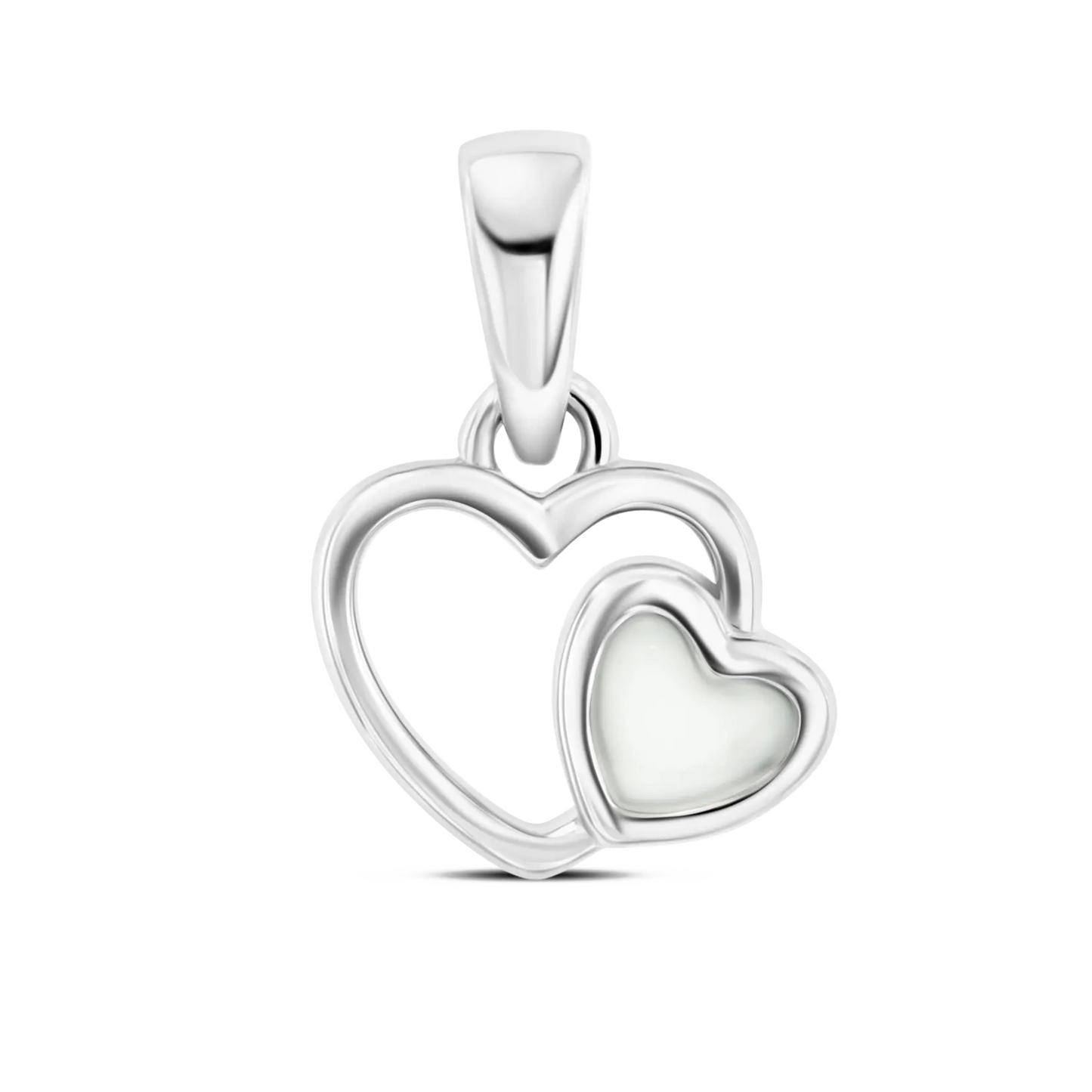 Heart to Heart | Masywny wisiorek z mlekiem matki