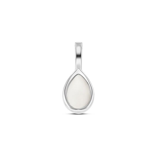 Pure Drop | Srebrny wisiorek z mlekiem matki