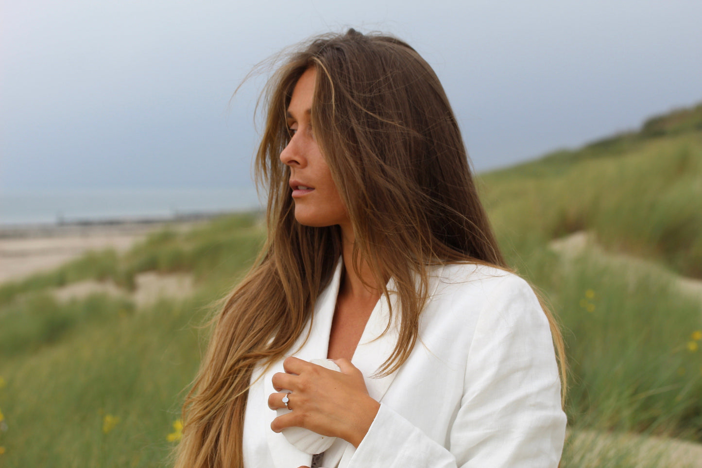 Elisa | Masywny pierścionek z mlekiem matki